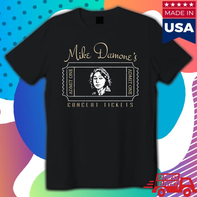 Official Mike Damone's Concert Tickets Long Sleeve T Shirt