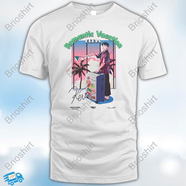 SKT T1 X Goalstudio X Tree13 R.V Keria Hot Shirt White