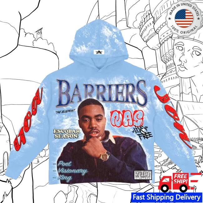 Official Barriers Worldwide Clothing Barriers X Nas - Crewneck