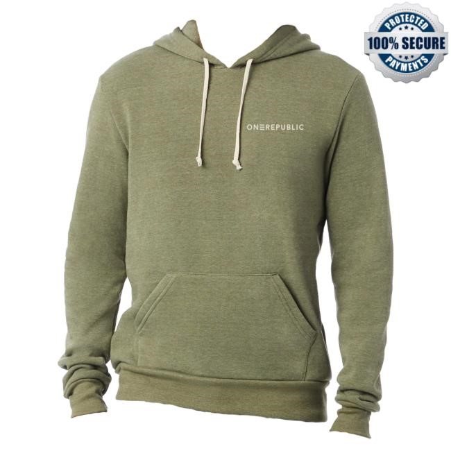 Official One Republic Shop Onerepublic Wildlife Green Sweater