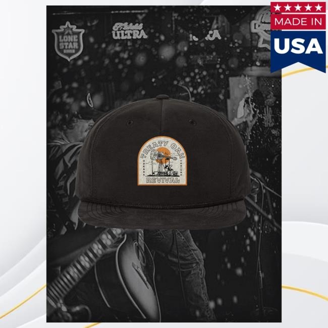Official Treaty Oak Revival Merch Guitar Patch Rope Hat
