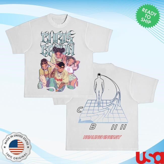 Chris Brown Official Merch Shop Healing Energy Retro Shirt Chris Brown Store Merchandise Chrisbrownworldstore