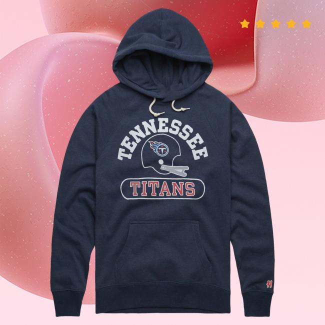 Official Homage Merch Store Homage Tennessee Titans Throwback Helmet Top Shirt Homage Apparel Clothing Shop