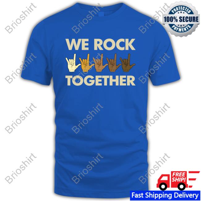 Daddy Bones - We Rock Together Hand Retro Shirt