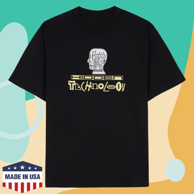 Official Brain Dead Merch Store We Are Brain Hidden Tech Shirt - Black Brain Dead Apparel Clothing Shop BrainDead