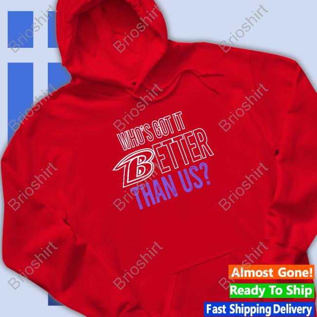 Official Who's Got It Better Than Us Tee Shirt