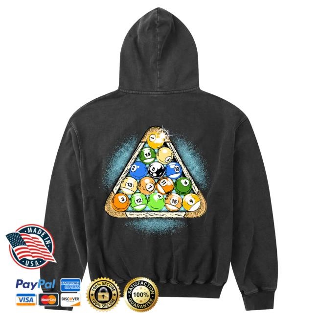 Official Hivemind X Copes Hivemind 'Billiards' Heavyweight French Terry Attractive Hoodie