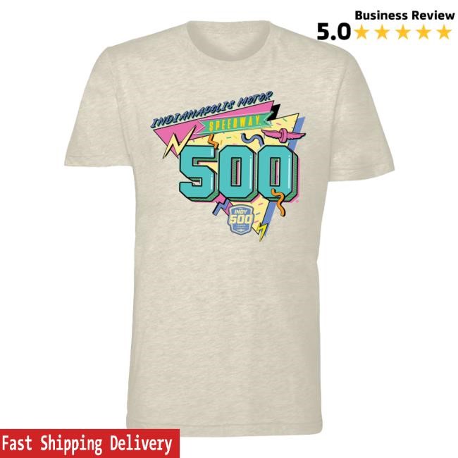 Indy 500 Official Store Merch 2024 Indy 500 '90S Short Sleeve Shirt