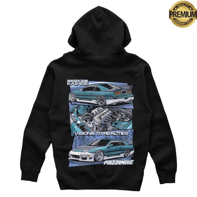 Official Prizzamike Shop Prizzamike Visions To Realities Crew neck Sweatshirt