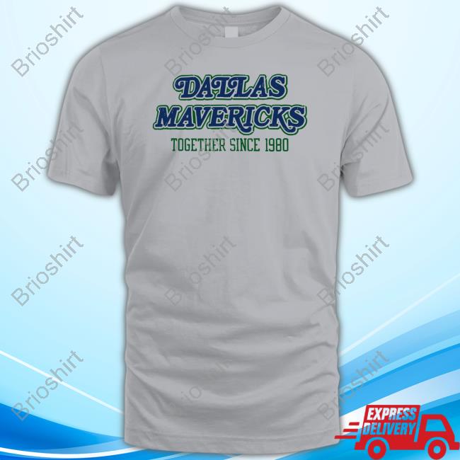 NBACentral Dallas Mavericks Together Since 1980 Long Sleeved T Shirt