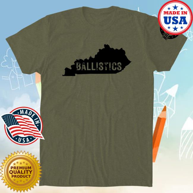Official Kentucky Ballistics Merch KB State Top Shirt Kentucky Ballistics Clothing Shop