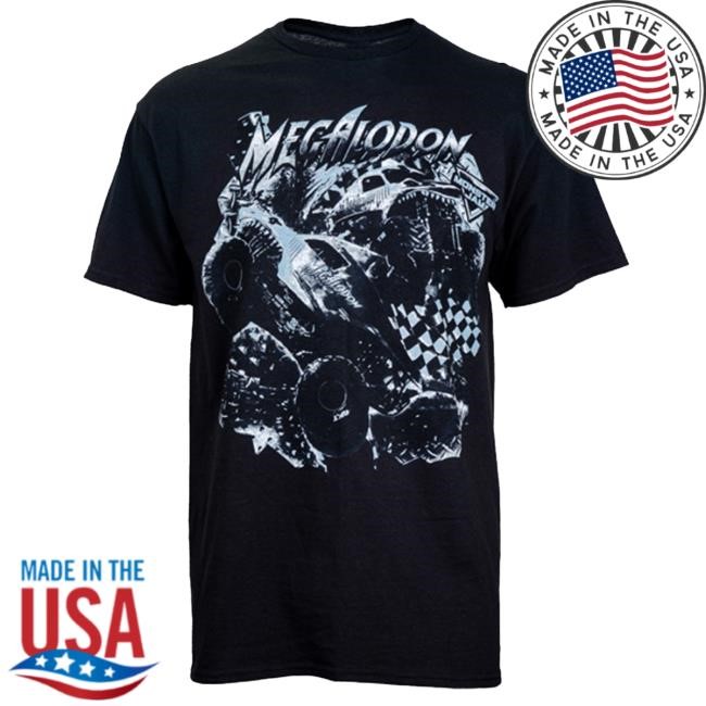 Monsterjamsuperstore New! Megalodon™ Racing Tee Tee