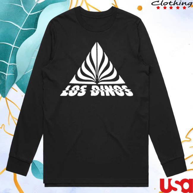 Official Last Dinosaurs Triangle / Black Long Sleeve Tees