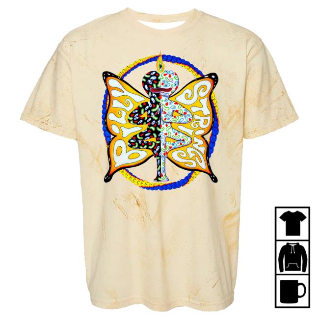 Official Billy Strings Merch Store Shop Billy Strings Split Butterfly (Dang Olsen) Attractive Shirt