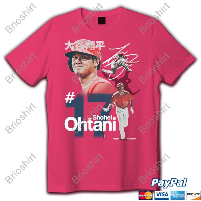 Official Jomboy Media Merch #17 Shohei Does It All Shirt