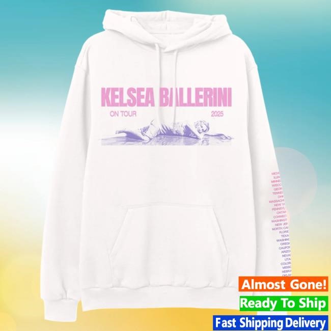 Kelsea Ballerini: Live On Tour 2025 Hoodie Kelsea Ballerini Merch