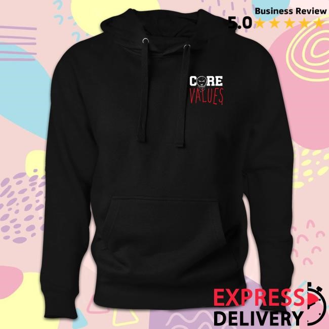 Official Legion of Skanks Podcast Core Values Popover Hoodie