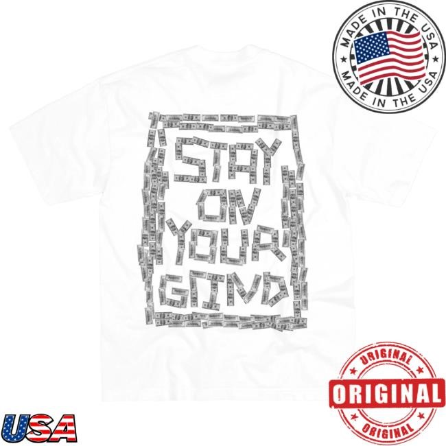 Official Jiberish Clothing Jiberish Stay On Your Grind New Shirt White - 20 Year Anniversary