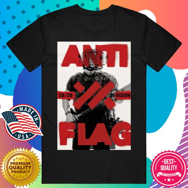 Anti-Flag Cop Black New T-Shirt