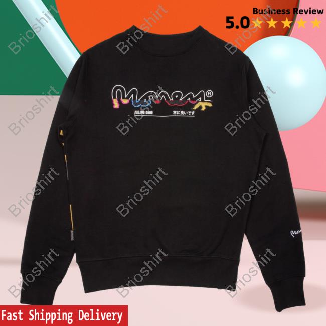 Official Money Clothing Money Back Up Sweatshirt Black