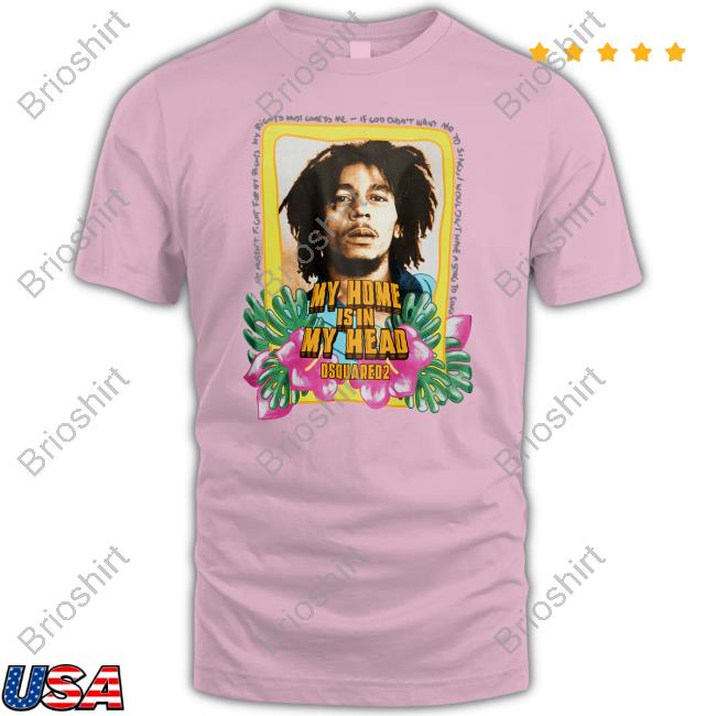 Bob Marley My Home Is In My Head Tee My Home Is In My Head Limited Edition T-Shirt