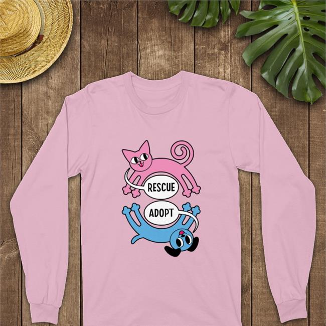 Rescue Adopt Shirt Lurian Bonfire Merch