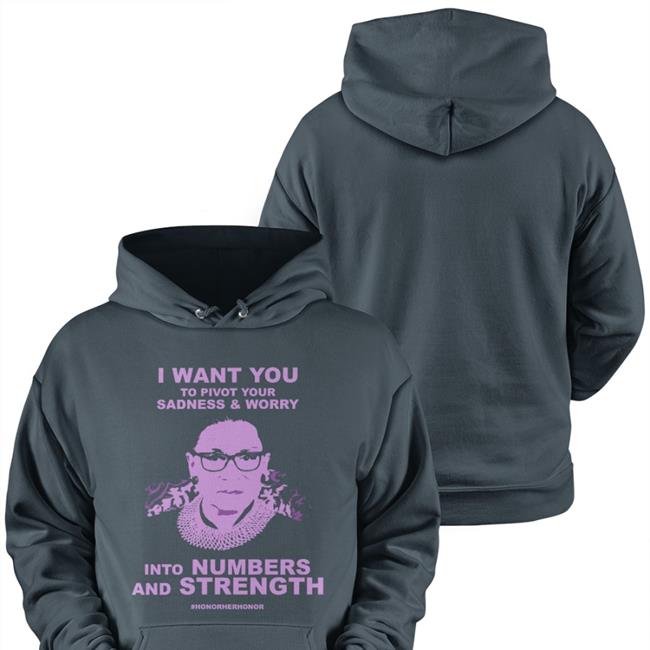 I Want You To Pivot Your Sadness And Worry Into Numbers And Strength T Shirt #Honorherhonor
