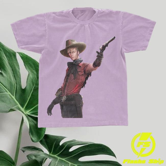 Machine Gun Kelly Merch Outlaw Rodeohouston Hot Shirt
