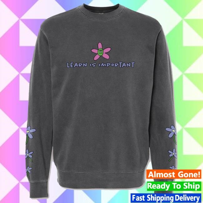 Try Guys | Learn Is Important Crew Neck Sweatshirt – The Try Guys
