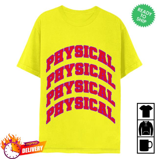 Official Dua Lipa Clothing Store Shop Yellow Physical Tshirt DuaLipa Merch