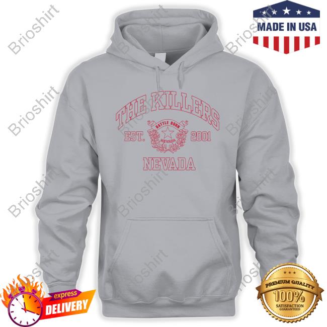 The Killers Merch Est 2001 Nevada Sweatshirt