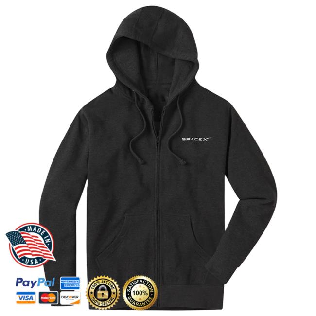 Falcon Heavy Zip Up Hoodie