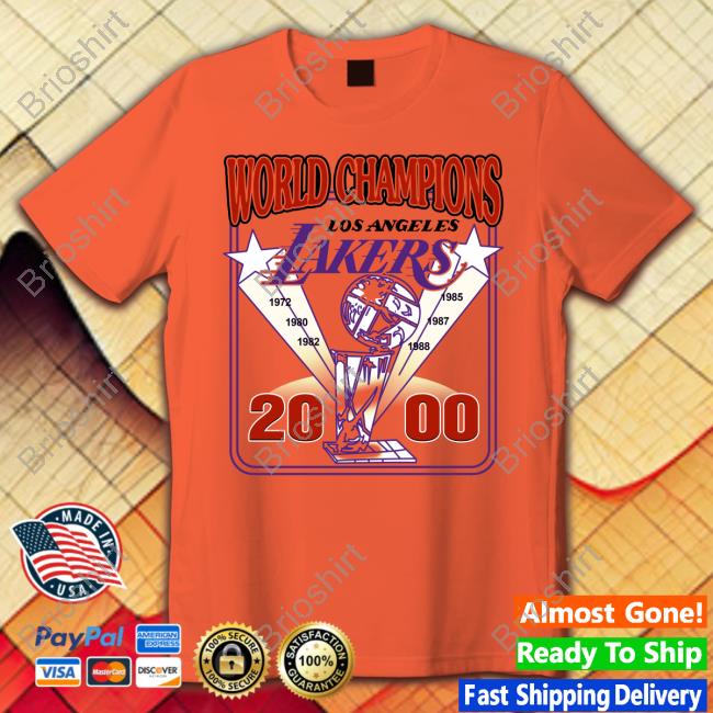 World Champions Los Angeles Lakers Long Sleeve T-Shirt