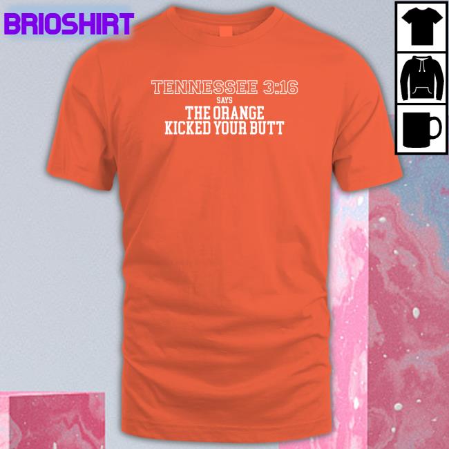 Barstool Sports Store Tennessee 3 16 Says The Orange Kicked Your Butt Hoodies