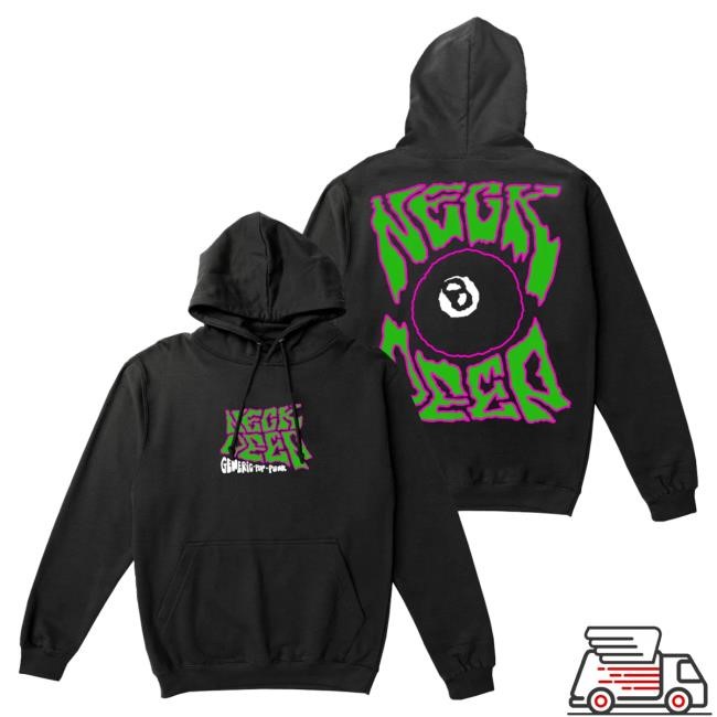 Official Neck Deep Merch Store Neck Deep 8 Ball Crewneck Sweatshirt NeckDeep