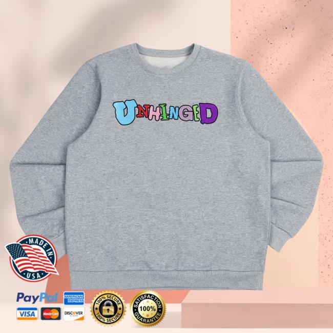 Official Garrett Watts Merch Garrett Watts Unhinged Pullover Sweatshirt
