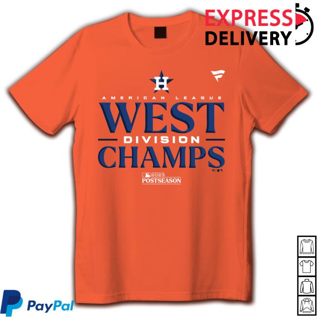 Official Houston Astros West Division Champions T-Shirt