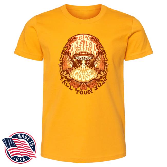Official Goose The Band Merch Goosetheband Youth Ufo Camp Tour T Shirt
