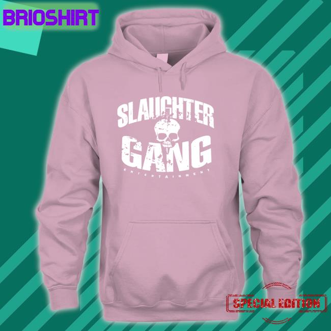 21 Savage Merch Slaughter Gang Entertainment Distressed Long Sleeve Tee