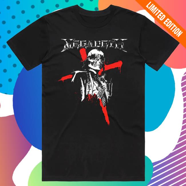 Megadeth Merch Shop Cross Vic Shirt