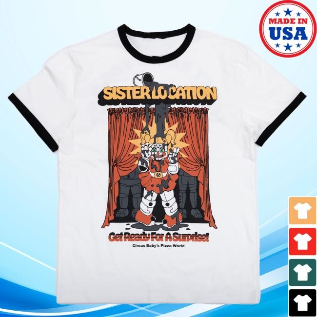 Sister Location Get Ready For A Surprise New Tee