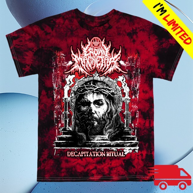 Crown Magnetar ""Decapitation Ritual" Tie Dye" New Tee
