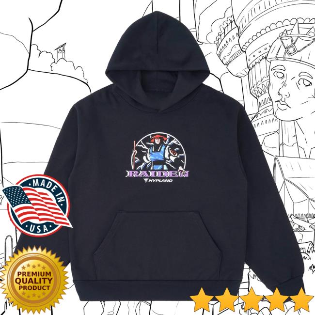 Official Hypland Clothing Merch Store Hypland Mk Raiden Vintage Crew neck Sweatshirt (Navy)