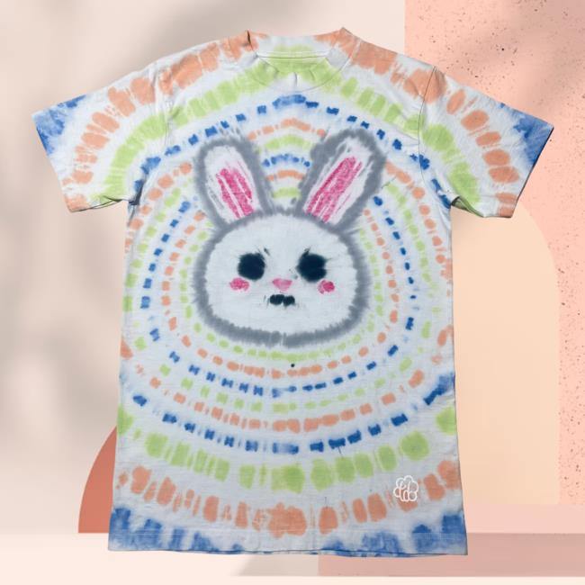 The Tie Dye Company Bunny Tie Dye Hot Shirt