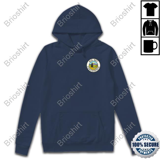 Big Sky Conference Logo Hoodie Big Sky Conference Logo New Shirt