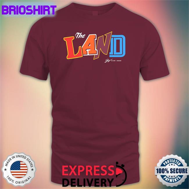 Gv Art + Apparel Shop Cleveland Basketball All Eras The Land New Shirt GVartwork