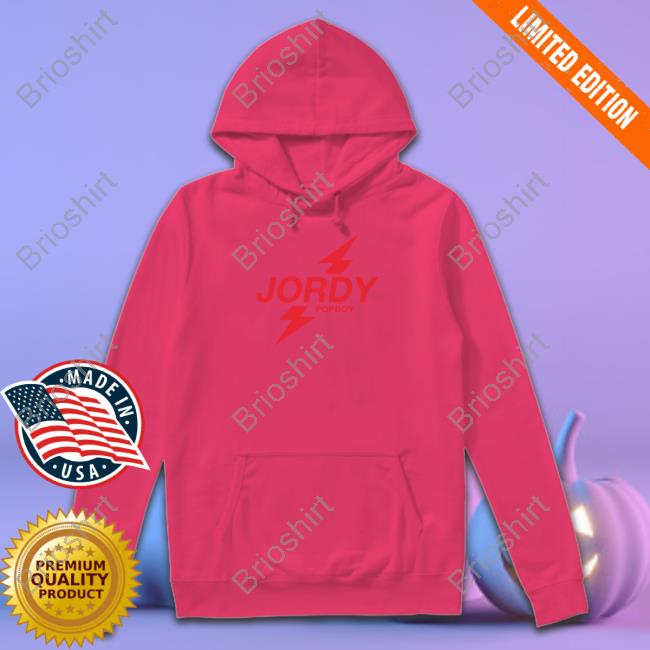 Official Jordymusic Store Jordy Lightning Bolt Hoodie