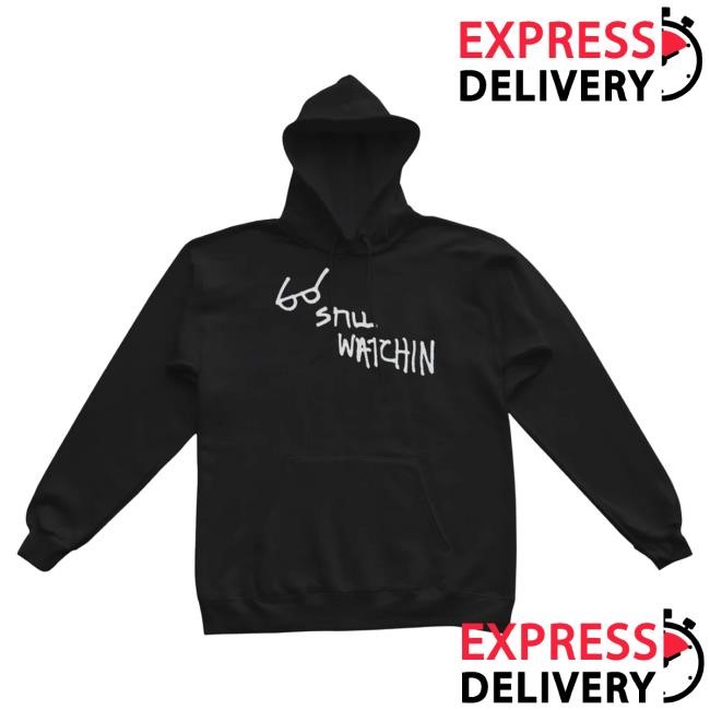 Thrasher Still Watchin Hoodie Streetwear Black