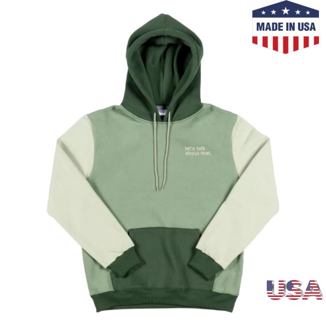 Mythical Merch Let's Talk About That Colorblock Hoody