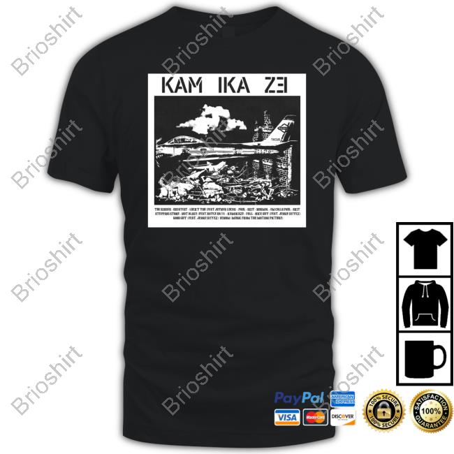 Eminem Merch Kamikaze Rubble Hooded Sweatshirt